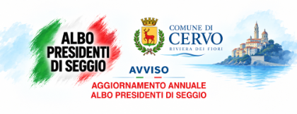 Aggiornamento annuale albo presidenti di seggio elettorale