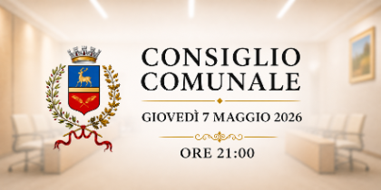 Consiglio Comunale Giovedì 7 Maggio 2026