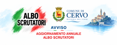 Avviso Albo Scrutatori a CervoII