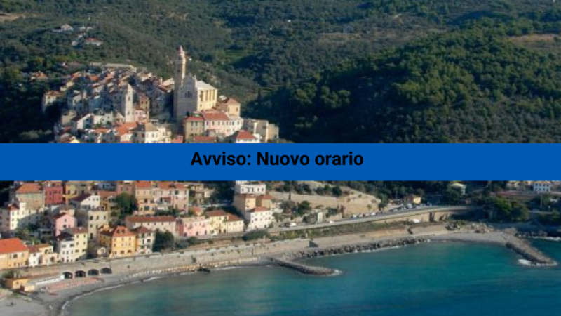 avviso nuovo orario