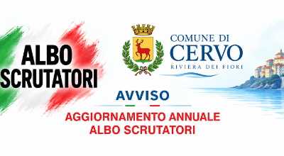 Avviso Albo Scrutatori a CervoII
