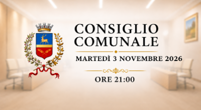 Consiglio Comunale 3 Novembre 2026